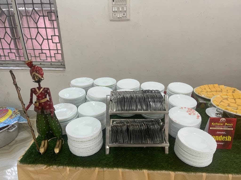 Rice Ceremony Buffet Showcase