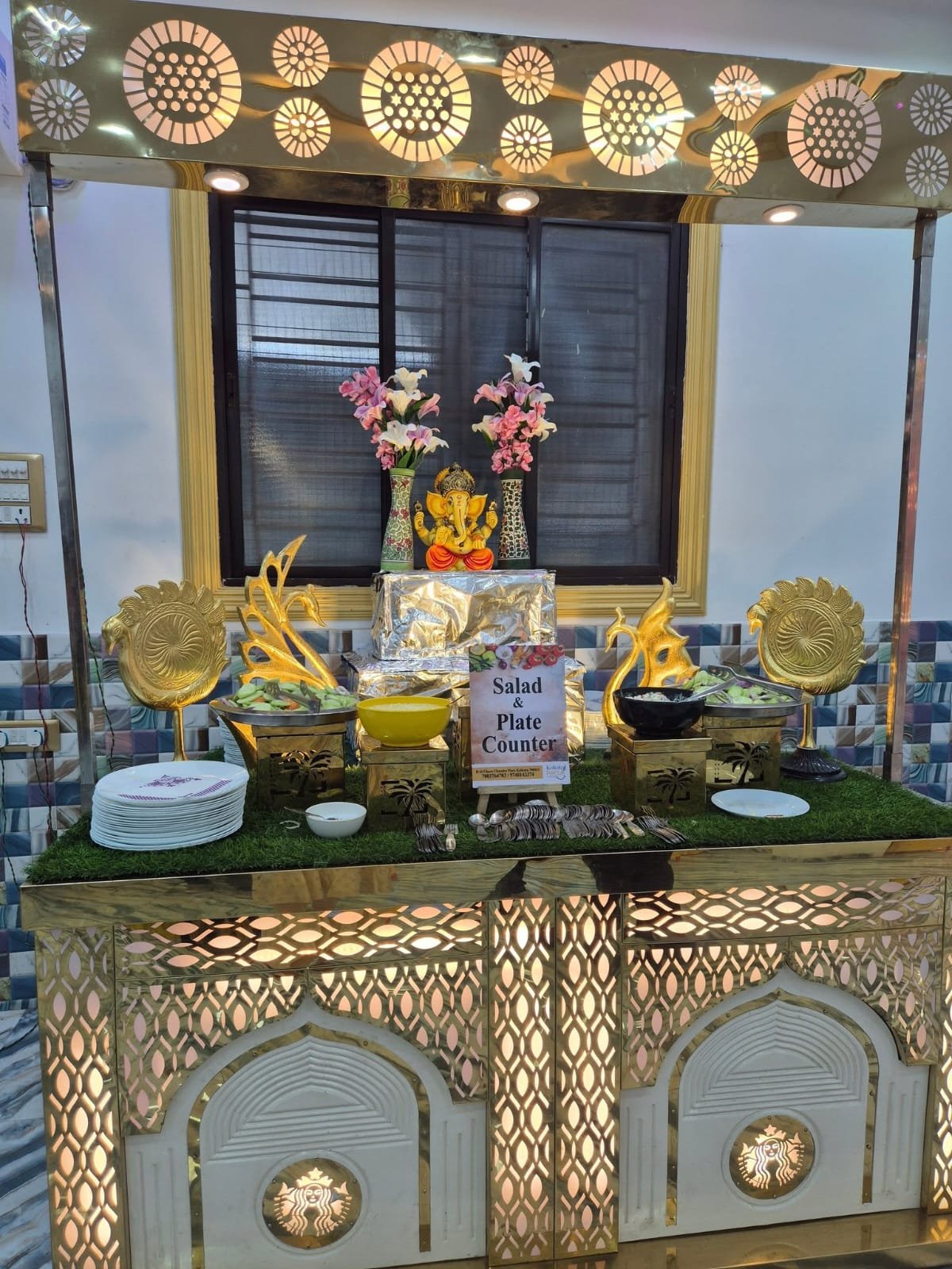 Rice Ceremony Buffet Showcase